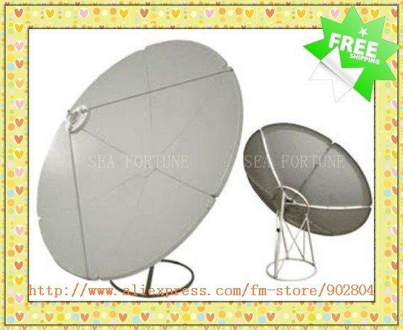 C Band 120cm (4 feet) Prime focus antenna /satellite dish- 6 Panels (3 pieces/lot) Drop Shipping