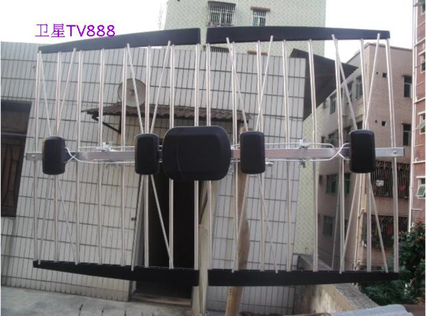 DUB T Terrestrial Antenna,DVB-TH fish-bone antenna UHF surface wave group Drop Shipping