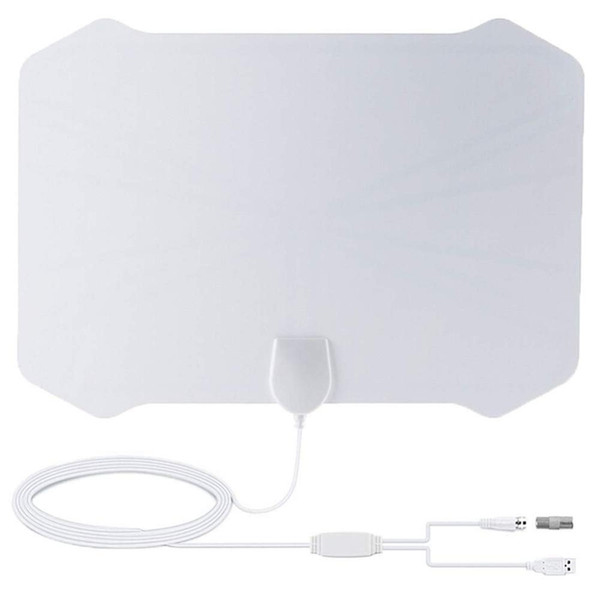 Hot sale HDTV Antenna Indoor Digital Antenna Thin Flat Cable Amplifier HDTV Aerial 1080P 4K