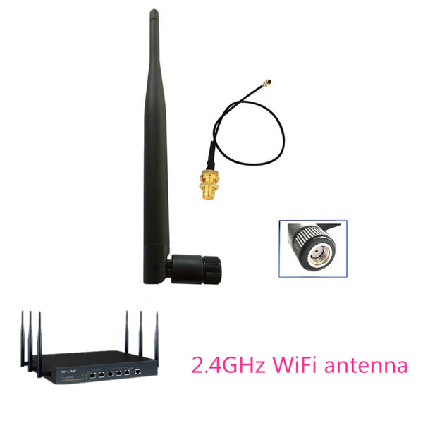 AH-LINK WiFi antenna 18dB Aerial SMA male wireless 2.4GHz wi-fi router Universal Antenna Amplifier WLAN Router Antenne Connector