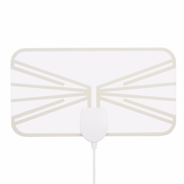 Transparent color Indoor Digital HDTV Antenna 4K 1080P TV Antenna HDTV Signal Receiver Amplifier