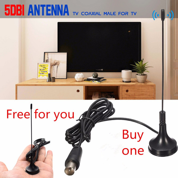 AH-LINK 5DB HDTV digital TV antenna with built-in Tdt booster for DVB-T TV antenna HD DVB-T2 radio high frequency VHF TV antenna