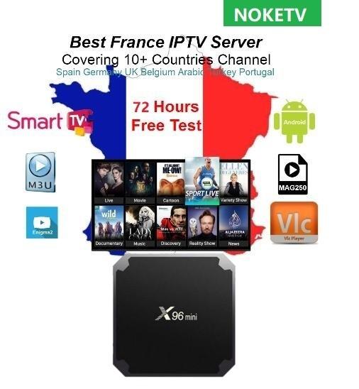 noketv French Arabic Iptv Subscription Netherlands France Iptv 1 Year for Android M3U For Smart Tv Mag 254 Mag 250 x96mini