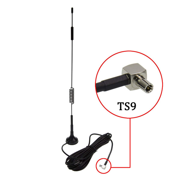 TS9 Connector Antenna 7DBi High Gain 4G LTE CPRS GSM 3G 2.4G WCDMA Omni Directional Antenna with Magnetic Stand Base