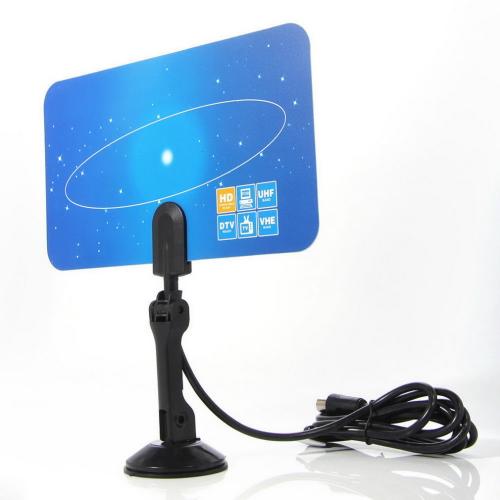 HDTV DTV VHF UHF PC NB Flat Digital Indoor HD TV High Gain Antenna 1080 i P Promotion