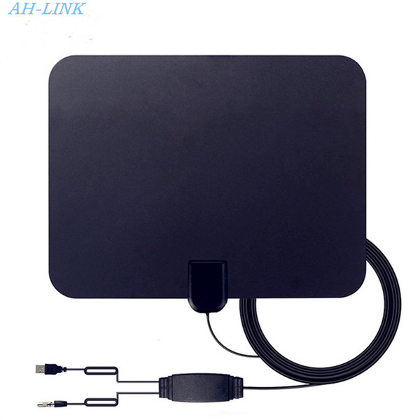 AH-LINK High Gain Interior FreeviewTV antena Digital radius Aerial Surf HD with Signal Amplifier TV Booster radio Antennas