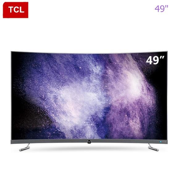 49 inch curved surface ultra-high clear 4K TV, all ecological HDR hot new products free Shipping!.