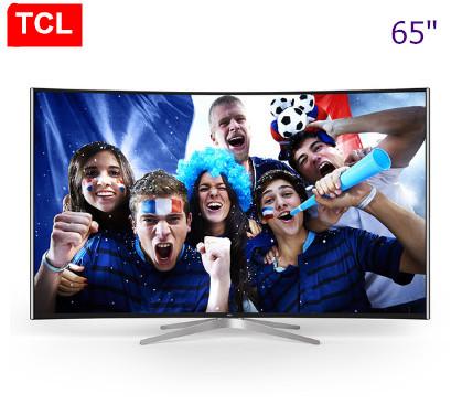 TCL 65 inch Light and thin high color gamut 4K curved surface Andrews smart LED TV hot new products free shipping