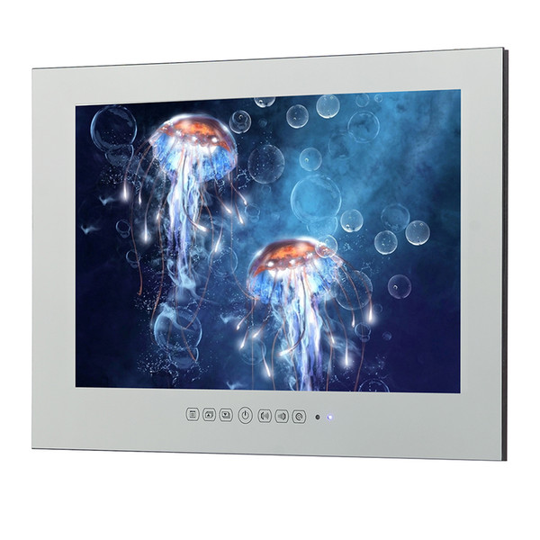 Soulaca 21.5inch Vanishing Mirror Waterproof LCD TV ip66 Video Advertising Mirror Waterproof Indoor LED TV