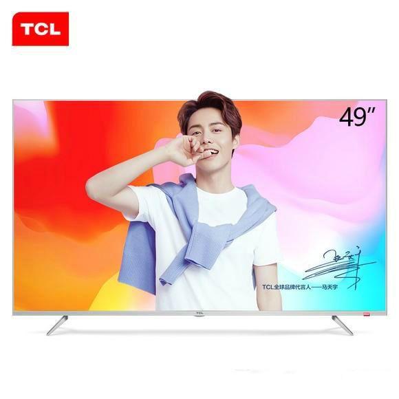 Original TCL 49A860U 49-inch 32 Core 4K metal 7.9mm ultra-thin HD artificial intelligence network flat-panel LCD TV FedEx free shipping