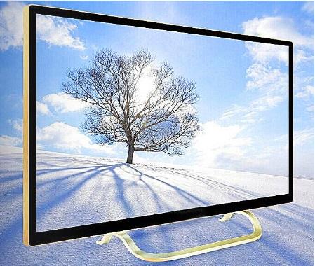 40 Inches LED TV Apple Style Aluminum Alloy Edge Ultra-thin Unique Design Novel Fashion HD Television