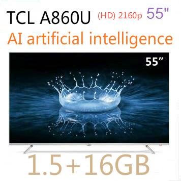 55A860U 55-inch AI ultra-thin TV 1.5GB 16GB HD 4K A53 (quad-core) 1.6GHz (64-bit) 2160p Product Free Shipping!..