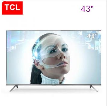 TCL 43-inch ultra-high-definition slim metal 30 nuclear 4K Andrews smart TV full voice control resolution 3840 * 2160 Free Shipping