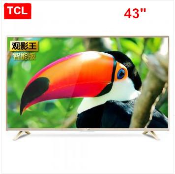 TCL 43 inch android intelligent built-in WiFi movie king intelligent version full hd resolution 1920 * 1080 free shipping!