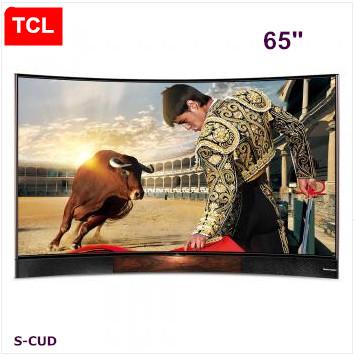 TCL 65 inches curved Edition TV, UHD Ultra HD 4K LED LCD TV, Harman Kardon stereo, Andrews smart TV