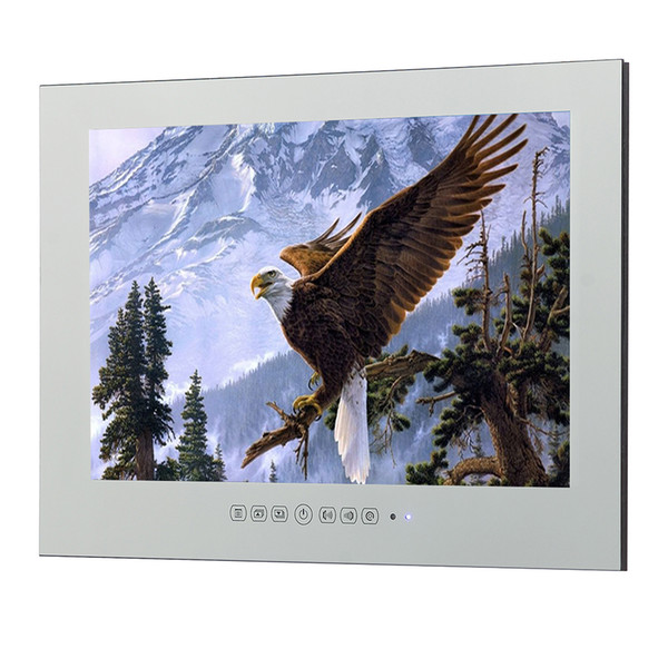 15.6 inch Luxury Vanishing Magic Mirror LCD TV Bathroom High Quality Advertising Type Frameless TV