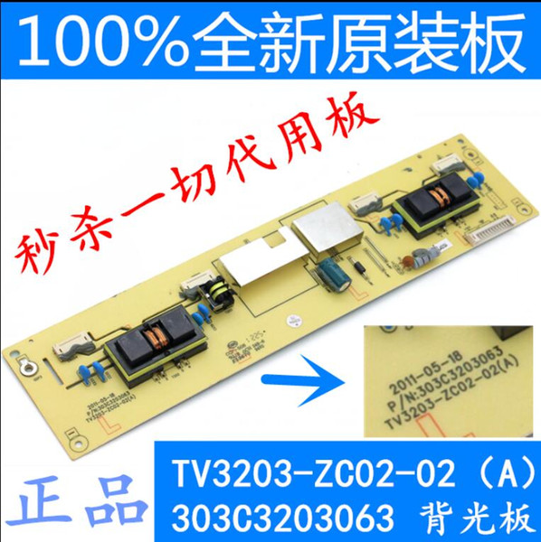 New original 303C3203063 TV3203-ZC02-02(A) backlight inverter board For TCLL32E10 LCD32R26