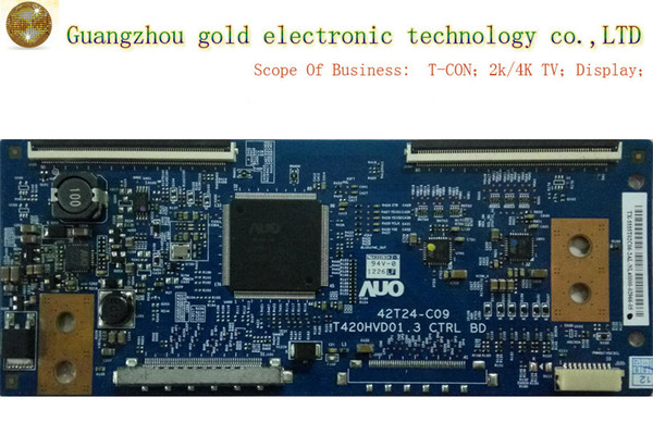 Original AUO logic board T420HVD01.3 42t24-C09 T-CON board CTRL board Flat TV Parts LCD LED TV Parts