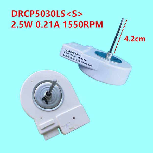 New Refrigerator DC Fan Motor DRCP5030LS(S) 2.5W 0.21A 1550RPM