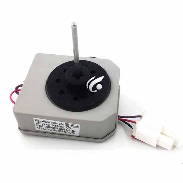 1pcs Good working for new refrigerator ventilation fan motor KBL-48ZWT05-1204 B DC12VCW reverse rotary motor