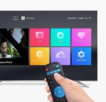 IPTV Arabic Dalletektv Android 6.0 Smart IP TV Box TV Receiver Arabic IPTV Europe French IPTV Box 1 Year QHDTV Code Media Player