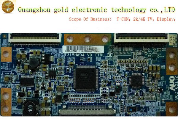 Original AUO logic board T315HW04 V0 31T09-COG C0G T-CON board CTRL board Flat TV Parts LCD LED TV Parts