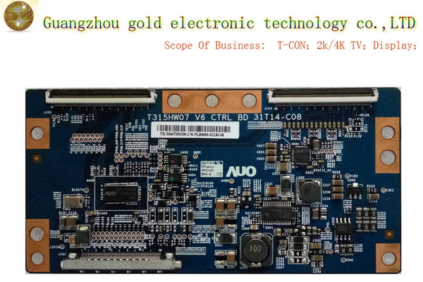 Original AUO logic board T315HW07 V6 31T14-C08 T-CON board CTRL board Flat TV Parts LCD LED TV Parts