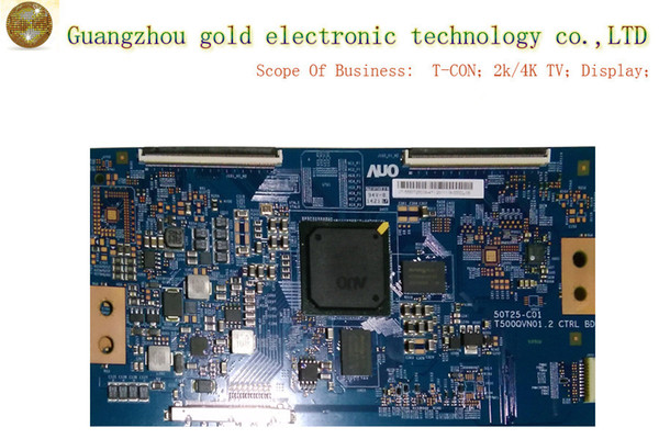 Original AUO logic board T500QVN01.2 50T25-C01 T-CON board CTRL board Flat TV Parts LCD LED TV Parts