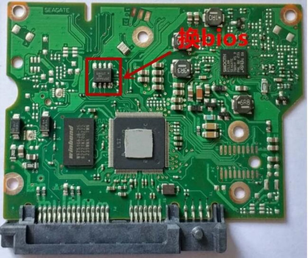 HDD PCB Logic Board 100687658 REV C , 100687658 REV B / 1332 / ST3000DM001 , ST1000DM003 , ST2000DM001