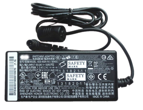 19V 2.1A Power Adapter For LG LCAP25B ADS-45SN-19-3 LCAP21C