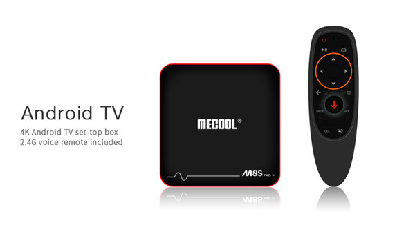 M8S PRO W Amlogic S905W IPSTB Android 7.1 2G 16G 4K UHD HDMI Voice Control TVBOX