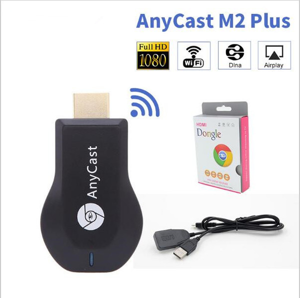 AnyCast M2 Plus Airplay 1080P Wireless WiFi Display TV Dongle Receiver HDMI TV Stick DLNA Miracast for Smart Phones Tablet PC