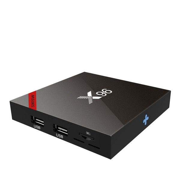 X96 Mini TV Box Android 7.1 TV BOX 2GB 16GB Amlogic S905W Quad Core IPTV Smart Box with Retail Package 770049