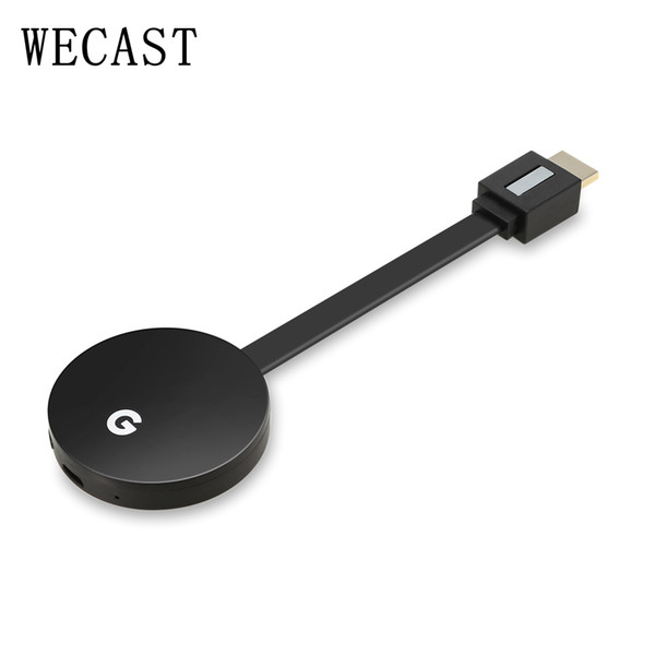 WECAST Miracast Dongle Wireless HDMI TV Stick Airplay DLNA Support Chromecast Smart TV HDTV for Netflix and YouTube Google Chromecast