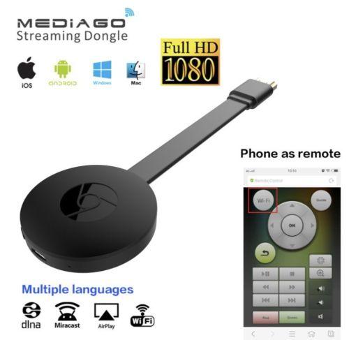 HD 1080P Wecast Wireless Display Dongle TV Stick Receiver Wireless HDMI Support Miracast/airplay/DLNA For IOS Android Windows Mac OS devices