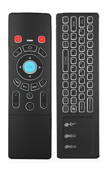 Kapel Universal Remote Control for Android Network Player Box, Smart TV, PC, Set Top Box, Black