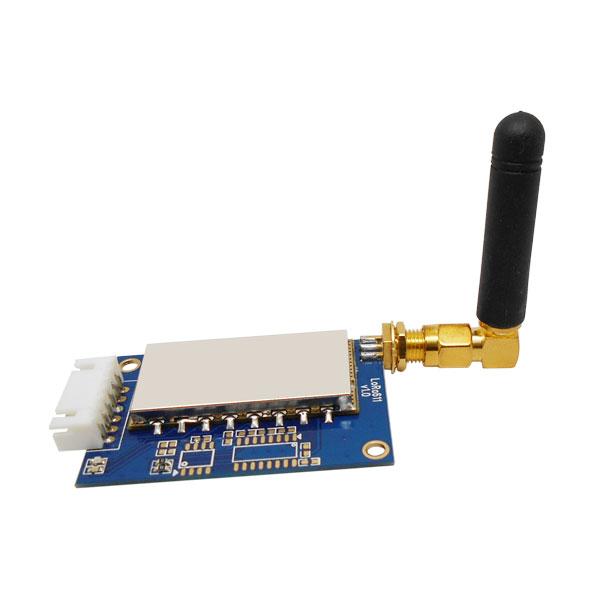 2pcs/lot long distance 4~5Km radio module LoRa data transceiver Lora611AES with TTL /RS232 / RS485 and AES encryption