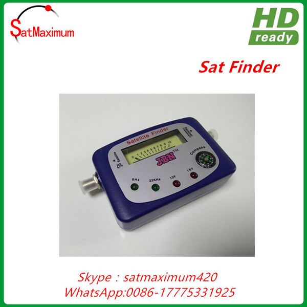 free shipping Digital TV Sat finder signal meter with compass