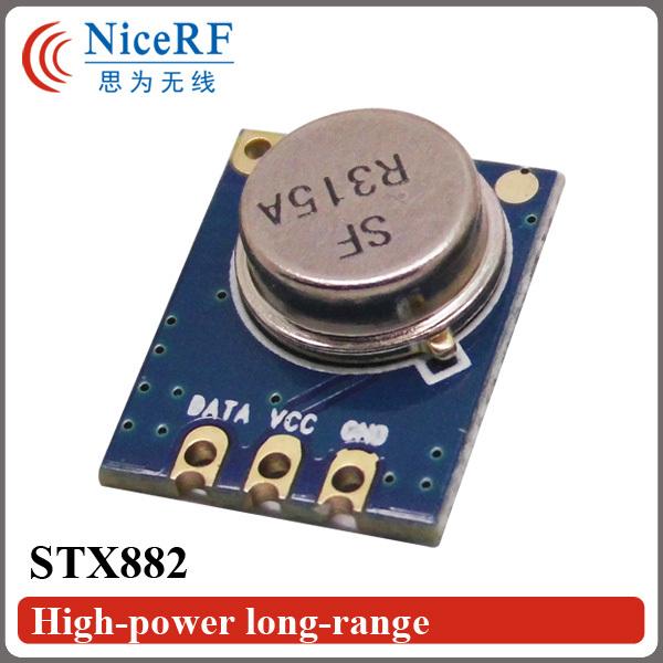 Free Shipping-10PCS/Lot STX882 High Power Superheterodyne 433 /315 MHz ASK Transmitter Module