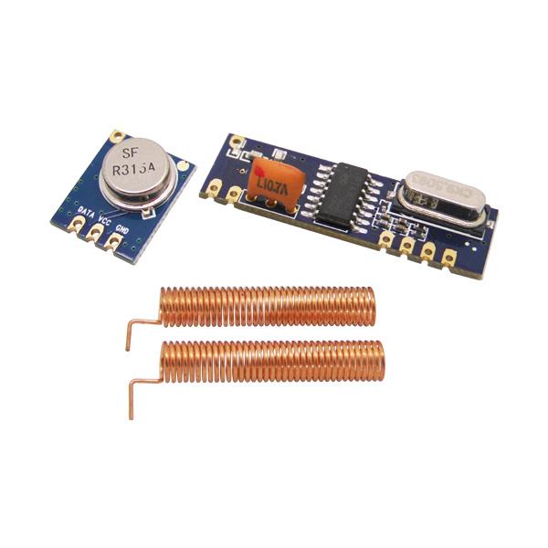 10sets/lot 315MHz | 433MHz ASK Wireless Module kit (RF transmitter STX882+receiver SRX882+copper spring antennas)