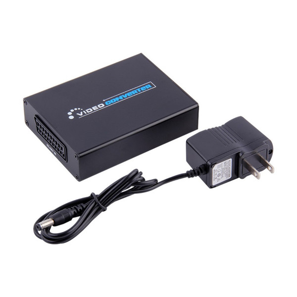 Full HD 1080P SCART to HDMI Scaler Box Video Converter with Scaler adapter Box