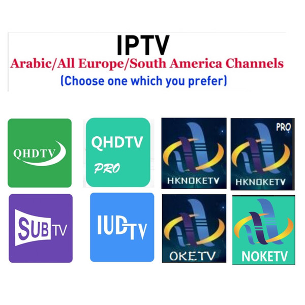 IUDTV IPTV QHDTV Subtv NEOTV PRO 1 year Subscription Android tv box APK m3u Smart tv Arabic France Sweden Netherlands TV