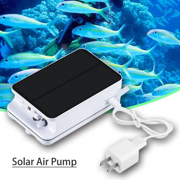 0.3L/min Portable Solar Powered Air Pump Outdoor Fishing Fountain Garden Water Pump aquariums fish tank oxygenator Aquarium Drop Shipping