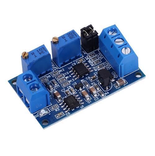 Free shipping! 1pc 4-20mA to 0-3.3V/5V/10V Current to Voltage Converter Signal Conversion Module I/V Transmitter