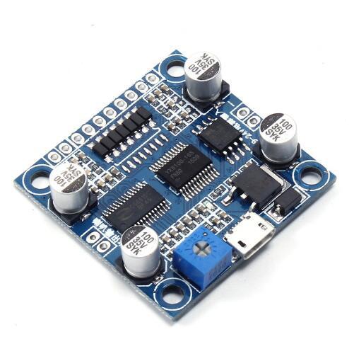 Free shipping! 1pc Button Control 15W UART MP3 Amplifier Board Module For SPIFLASH TF Card U-Disk TTL Serial Port Control Key Control