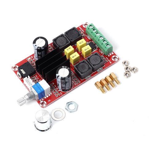 Free shipping! 1pc/lot XH-M189 TPA3116D2 Digital Power Amplifier Board Dual Channel Stereo Overvoltage Large Capacity Capacitor Audio Amplif