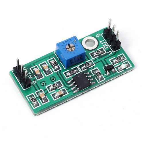 Free shipping! 1pc/lot M393 Voltage Comparator Module High Level Output Analog Comparator Control 3.5-24V With LED Indicator LM393