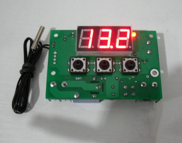 2pcs/lot XH-W1301 panel mounting digital intelligent temperature controller temperature controller -50~110 degree accuracy 0.1 High Quality