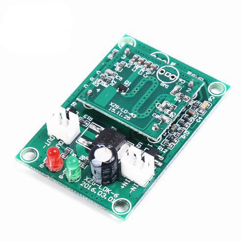 Free shipping! 1pc/lot DC-SSR DC Microwave Sensor Switch Radar Switch Module Human Body Induction XZG-LDK-6