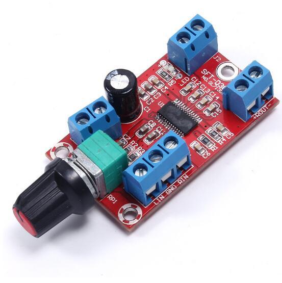 Free shipping!1pc SFT-D302 Dual Track Digital Amplifier Board Module Small Volume7.5-24V 30W*2 120dB Class D